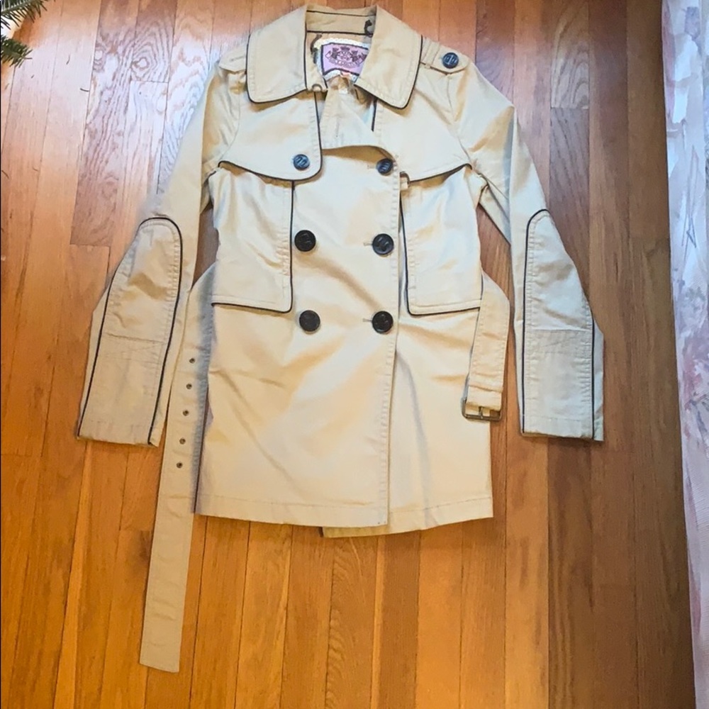 Juicy Couture classic trench coat - Picture 3 of 6